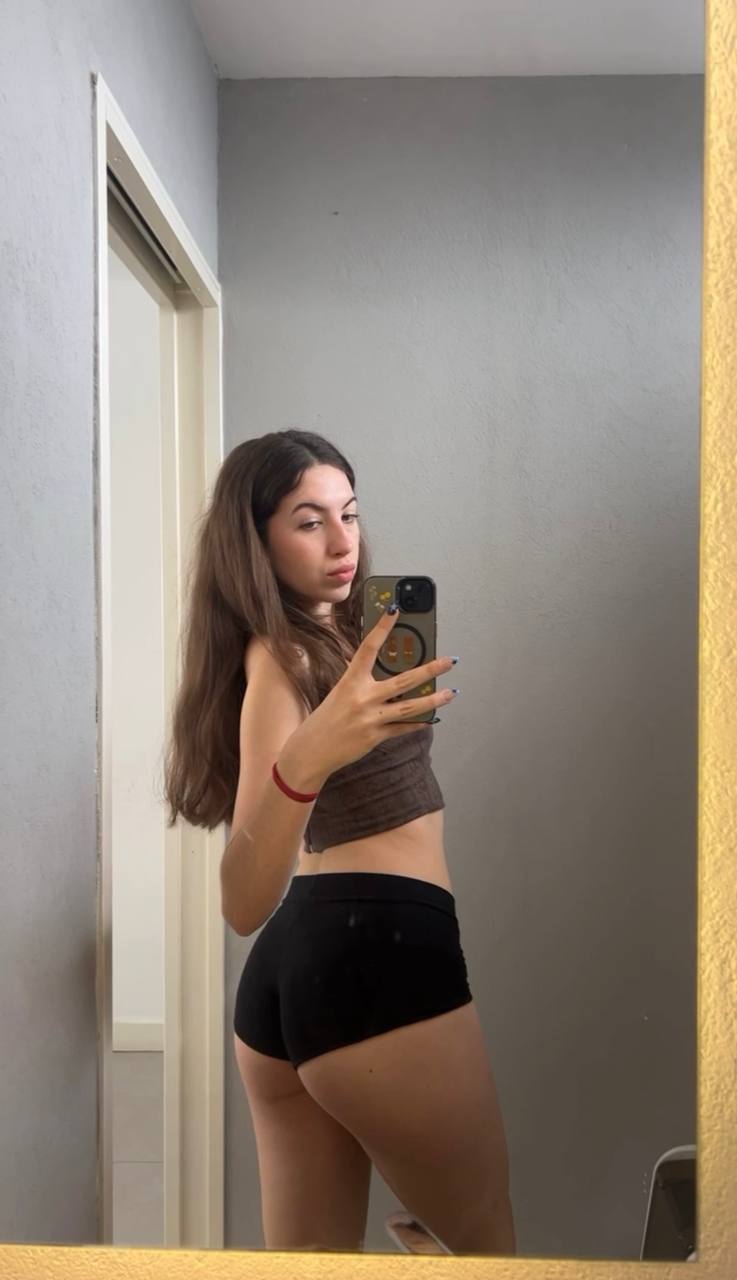 Amber in her underwear in Samarinda